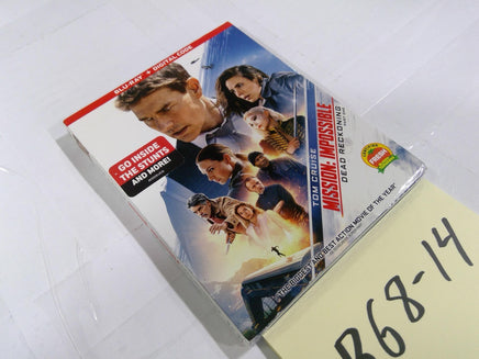 Mission Impossible Dead Reckoning Part One Blu-ray Digital Tom Cruise 2023 Movie