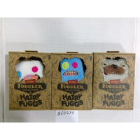 Zuru Fuggler Hairy Fuggs Monster Plush Set of 3 Multicolor New NIB Funny Ugly