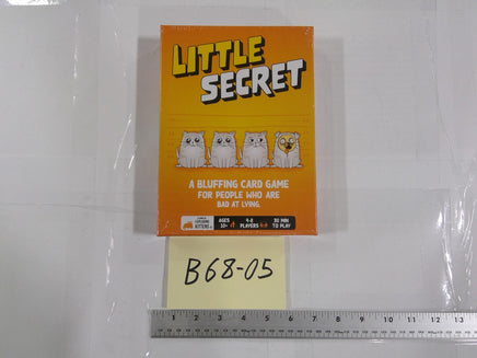 Exploding Kittens Little Secret Card Game 4-8 Players 10+ New Sealed Orange