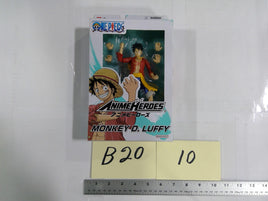 One Piece Monkey D Luffy Anime Heroes Action Figure 6in Bandai Namco Boxed Toy