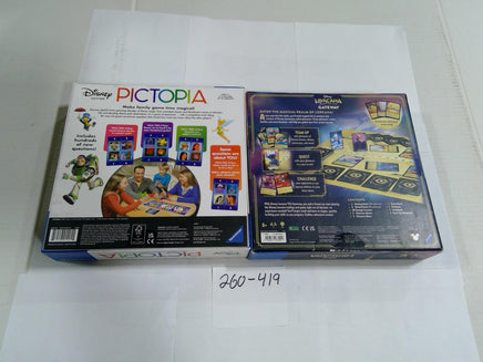 Ravensburger Disney Pictopia Lorcana Gateway Family Trivia Game Lot New Sealed