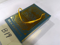 Percy Jackson Olympians Lightning Thief Rick Riordan Teal HC Slipcase YA Fantasy
