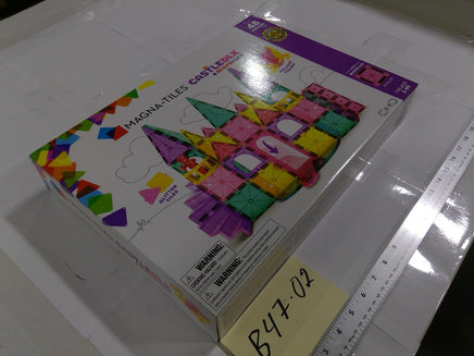 Magna-Tiles Castledlx MicroMags 48 Piece Castle Magnetic Building Set 3+ New