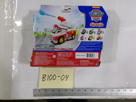PAW Patrol Marshall Fire Rescue Engine Figure Vehicle Spin Master Toy New Red