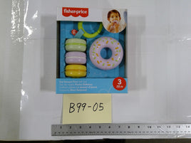 Fisher-Price Eat Dessert First Gift Set Baby Teether Rattle 3m+ Girl Multi GXV83