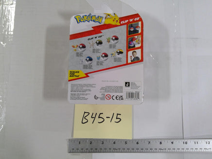 Pokemon Meowth Clip 'N' Go Jazwares Action Figure Dusk Poke Ball Toy Battle