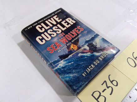 The Sea Wolves An Isaac Bell Adventure Clive Cussler Jack Du Brul Blue HC DJ