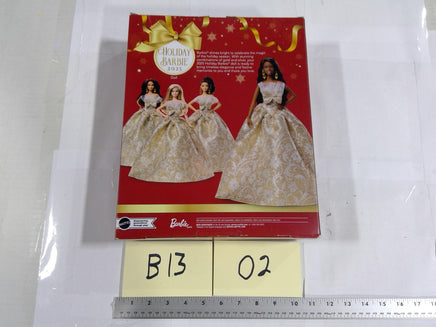 Barbie 2025 Holiday Barbie Signature 12in Doll Gown Collector New In Box Mattel