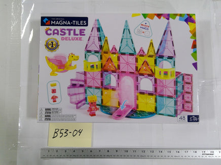 Magna-Tiles Castledlx MicroMags 48 Piece Castle Magnetic Building Set 3+ New