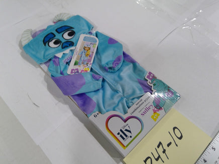 Disney Ily 4EVER Sulley 11in Doll Pajama One-piece Outfit Blue New Carded Set