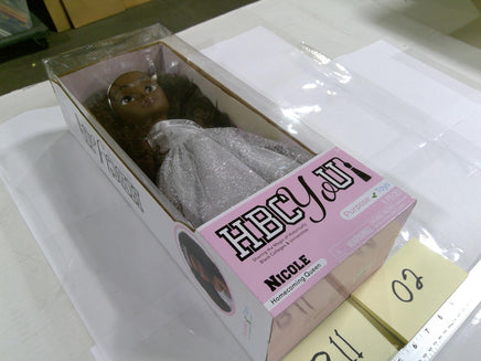 HBCYoU Nicole 18in Fashion Doll Homecoming Queen Curly Hair New In Box Toy