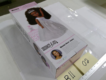 HBCYoU Nicole 18in Fashion Doll Homecoming Queen Curly Hair New In Box Toy