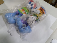 Disney Mickey Minnie Mouse Plush Toys Medium Rainbow Pride Lot 2 New Multicolor
