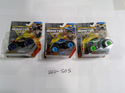 Monster Jam 1:64 Trucks Lot 6 El Toro Loco Dragon Avenger Spin Master New Sealed