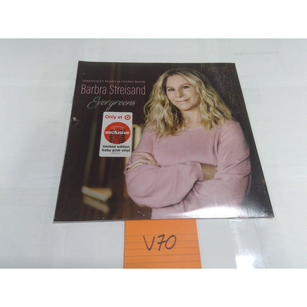 Barbra Streisand Evergreens Vinyl LP Pink Target Exclusive New Sealed 2-LP 2023