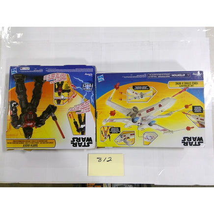 Hasbro Star Wars Power Force Darth Vader Mech & Luke Skywalker X-Wing Lot New