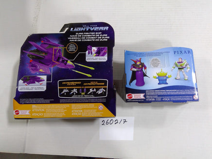 Disney Pixar Buzz Zurg Alien Toy Figure Lot Lightyear Storytellers Mattel New