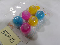 Sun Squad Hurricane Balls 6pk Kids Outdoor Toss Pool Toy Ages 3+ New Multicolor