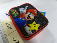 Super Mario Kids Lunch Box 10" Red Nintendo School Bag Soft Case Handle