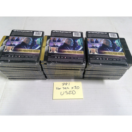 Star Trek Picard Season 2 Blu-ray Steelbook Lot of 30 USED Sci-Fi TV Series