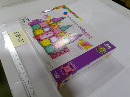 Magna-Tiles Castledlx MicroMags 48 Piece Castle Magnetic Building Set 3+ New