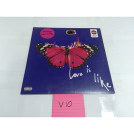 Maroon 5 Love Is Like Vinyl LP 12" Pink New Target Exclusive Butterfly Poster