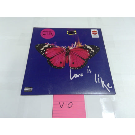 Maroon 5 Love Is Like Vinyl LP 12" Pink New Target Exclusive Butterfly Poster