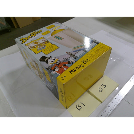 Disney DuckTales Money Bin Playset Kids OS Yellow New Scrooge McDuck Vault Toy