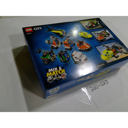 LEGO City 60505 Airplane Service Truck & Hovercraft Remix 990 pcs NEW