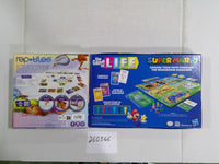 Hasbro Jakks Rep-tiles Game Of Life Super Mario Family Board Game Lot New Sealed