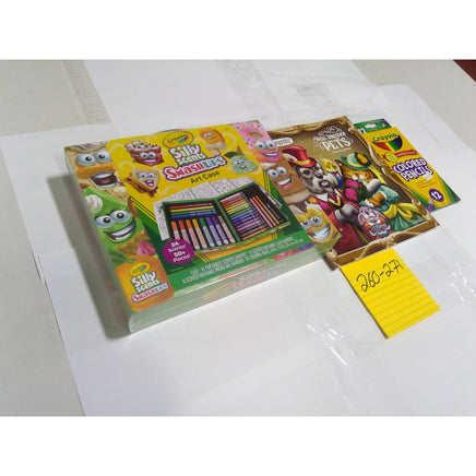 Crayola Silly Scents Smashups Art Case Well Dressed Pets Coloring Set New Bundle
