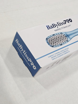 BaBylissPRO Nano Titanium Compact Thermal Paddle Brush 3 Heat Settings New Hair