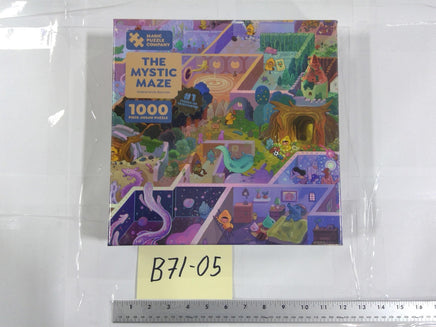 Magic Puzzle Company The Mystic Maze 1000pc Jigsaw Puzzle New Multicolor