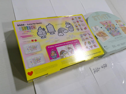 Creativity For Kids Big Gem Diamond Painting & Jewelry Spinner 2pc Kit Lot New