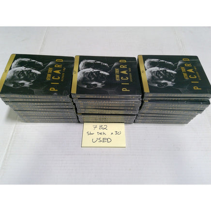 Star Trek Picard Season 2 Blu-ray Steelbook Lot of 30 Used Sci-Fi TV Series
