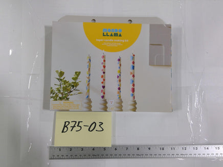 Mondo Llama Taper Candle Making Kit Wax Shapes Hearts Flowers Craft New