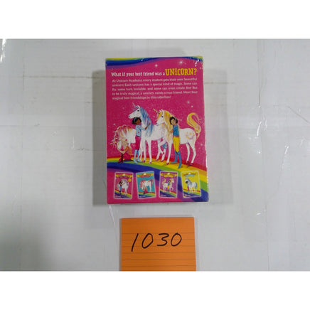 Unicorn Academy Book Set Kids OS Pink New Rainbow of Adventure Books 1-4 Boxed