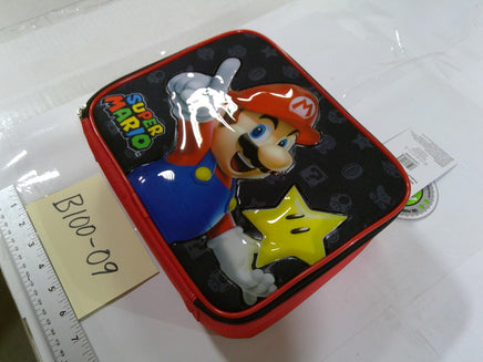Super Mario Hard Shell Pencil Case Kids Zipper Storage Box Red School Supplies