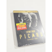 Star Trek Picard Season Two Blu-ray Steelbook 3-Disc Set New Sealed Features