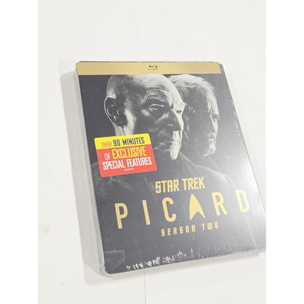 Star Trek Picard Season Two Blu-ray Steelbook 3-Disc Set New Sealed Features