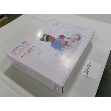 Perfectly Cute Baby Doll Deluxe Play & Care Set 24 Pieces Pink New Open Box