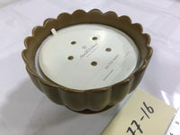 Hearth & Hand With Magnolia Salted Honey Scented Candle 34oz Brown Ceramic