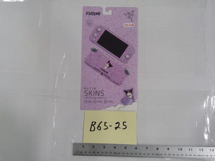 Nintendo Switch Razer Skins Kuromi Sanrio Console Skin Purple Vinyl USA New