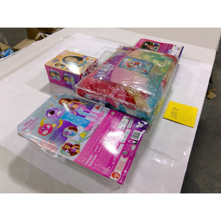 Disney Princess Toy Bundle Kids OS Multicolor NEW Ariel Jasmine Blanket Dolls