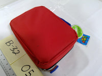Super Mario Nintendo Lunch Bag Box Case Star Kids New Tags Red Glossy Front