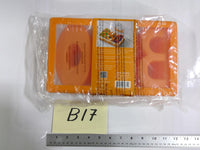 CWC Halloween Snack Box Kids Lunch Container Orange BOO Bento Tray Plastic