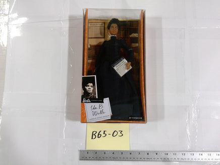 Barbie Ida B Wells Signature Inspiring Women 12in Fashion Doll DAMAGED Box