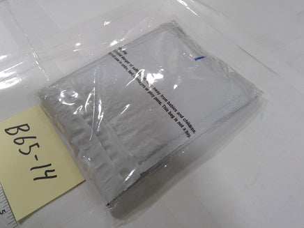 BAZIC White Poly Bubble Mailer #0 6x9.25 Self-Seal 4 Pack Mailing Envelopes