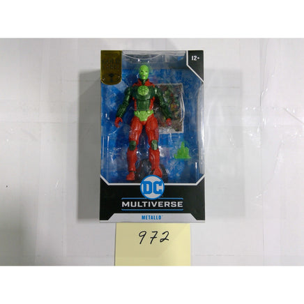 McFarlane DC Multiverse Metallo Action Figure 7in Green New Gold Label Exclusive
