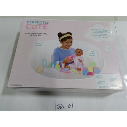 Perfectly Cute Baby Doll Deluxe Play & Care Set 24pc Kids Toy New